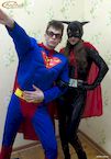 Супермен и Женщина Кошка