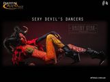 SEXY DEVILS боди арт балета #Hashtag на праздники в Киеве