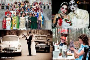 Организация гангстерской, сказочной свадеб , Алиса в Стране чудес, Вампиры