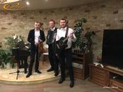 Трио украинского фолк-ансамбля в Киеве на свадьбе