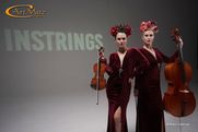 Класичний Український образ Duo Instrings (скрипка, віолончель) на святі