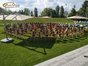 Тренер Виталий Федоров с помощниками подготовил площадку Drum Circle для тимбилдинга в Киеве Тренер Виталий Федоров с помощниками подготовил площадку Drum Circle для тимбилдинга в Киеве