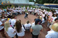 Денис Давыдюк с Drum Circle на корпоративе летом в Киеве Денис Давыдюк с Drum Circle на корпоративе летом в Киеве