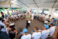 Денис Давыдюк и его Барабанный Круг в Киеве на дне рождении фирмы Денис Давыдюк и его Барабанный Круг в Киеве на дне рождении фирмы