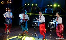 DrumArt - мужское, женское шоу марширующих, светящихся барабанщиков г. Киев
