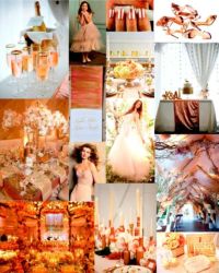 Персиковая свадьба: розовое шампанское, аксессуары, обувь, цветы, невеста, украшение