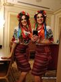 Дуэт фольклорных (украинских) танцев "Crystal Show" на свадебном торжестве