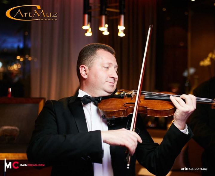 Скрипаль, Led-електро-скрипка, DJ І.Коцюбінскій на свято, весілля, корпоратив у Києві