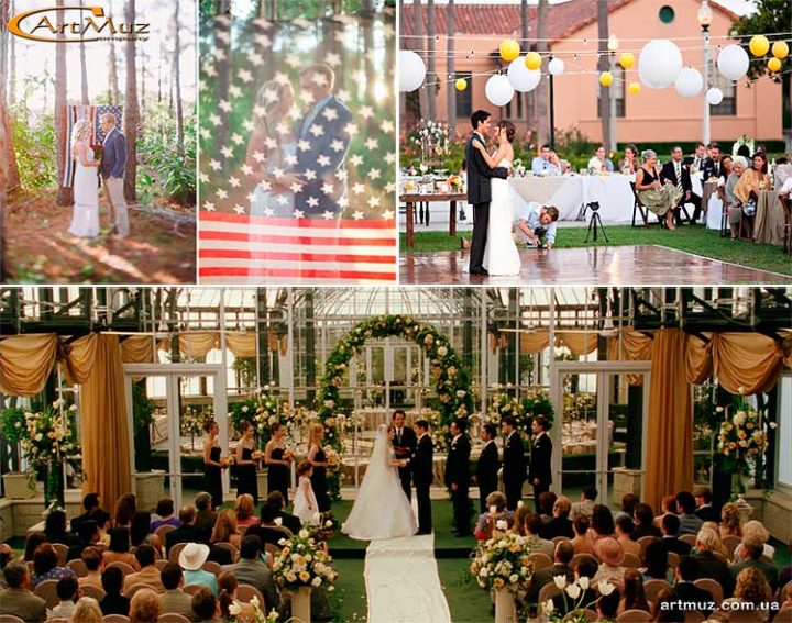 American Wedding - традиції, особливості весіль у США