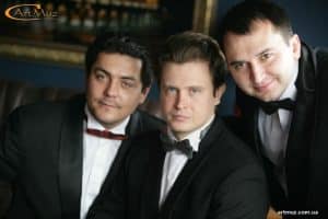 Трио теноров "Соловьи Украины" г. Киев, оперные певцы на мероприятия, концерты