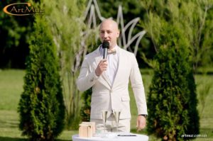 Ведущий Денис Скрипко на мероприятия, свадьбы, корпоративы в Киеве
