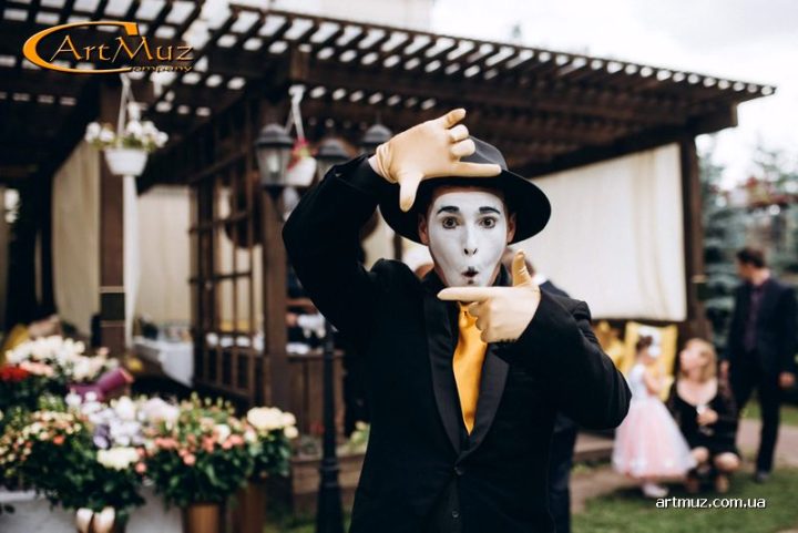 Мім в Києві Ігор Фесенко на весілля, ювілей, корпоратив, дитяче день народження, заходи