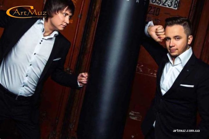 Братья ГаГарины - дуэт ведущих на свадьбу, корпоратив, юбилей, день рождение, праздники в Киеве
