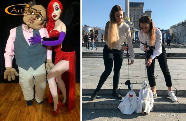 Театр ляльок "Doеt" на дитячий день народження, свята, весілля, бізнес-заходи в Київі