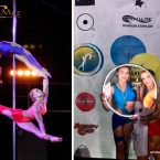 "Beauty by Poledouble" - женский дуэт Pole Dance, акробатические номера в партере г. Днепропетровск на корпоративы, юбилеи, дни рождения, вечеринки по Украине