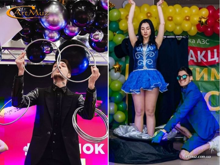 Магічний дует "Garvas" в Київі на весілля, корпоративи, ювілеї, дитячі свята