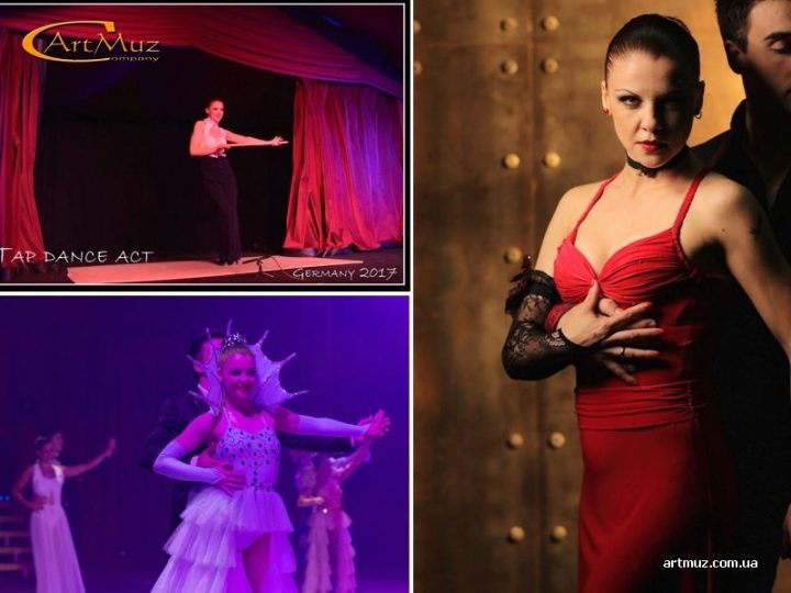 Танцівниця степу (чечітки) в Київі Дарина Макуха на свято весілля, корпоратив, ювілей, бізнес-заходи по Україні