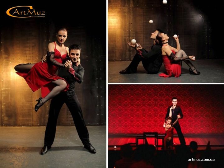 Дует, соло жонглерів, степістів з Київа La Renaissance на корпоратив, весілля, ювілей, дитячі свята, бізнес-заходи по Україні