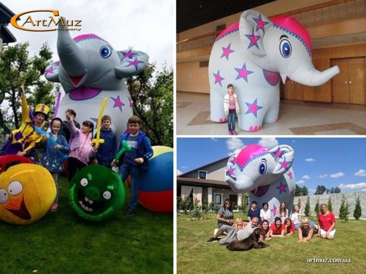 Слоник – ростовая лялька на дитячі дні народження, корпоративи, весілля, свята в Києві, по Україні Слоник - ростовая лялька на дитячі дні народження, корпоративи, весілля, свята в Києві, по Україні