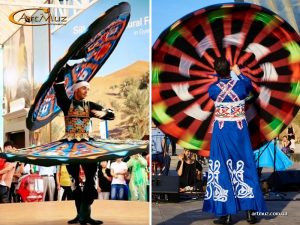 Східні чоловічі танці Єгипту з обертовою спідницею (spinning dance, tanoura dance show) на свята, заходи в Києві, Україні