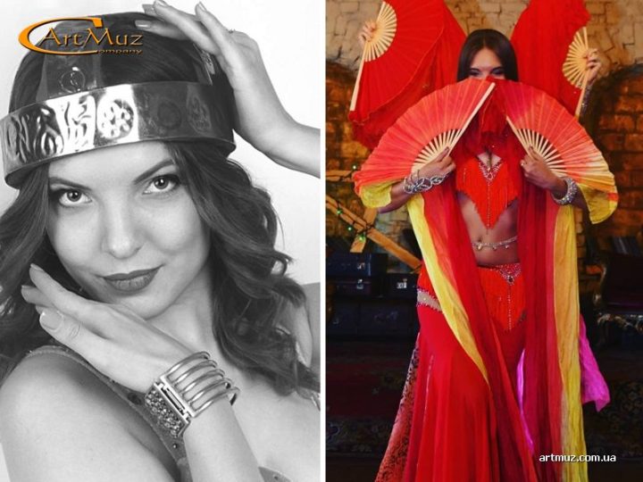 Тетяна Ісаєва - східна танцівниця на весілля, корпоративи, дні народження, ювілеї, заходи в Києві