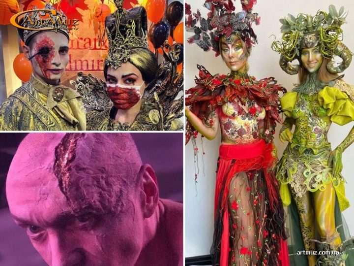 Боді-арт у Києві (малюнки по тілу, фейс- та нейл-арт...) на корпоративи, презентації, вечірки, бізнес-заходи по Україні