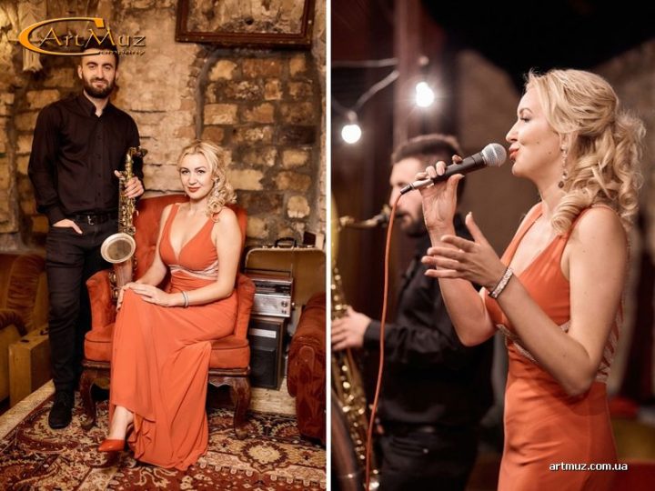 Crystal - дует (вокал + саксофон) на весілля, ювілей, корпоратив, свята у Києві