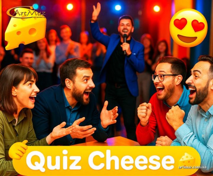 Quiz Cheese ? у Києві на корпоративні, приватні заходи, вечірки, свята