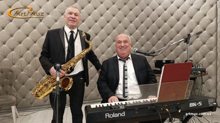 DUO JAZZ Plus джазовый дуэт Киев саксофон и синтезатор на мероприятии