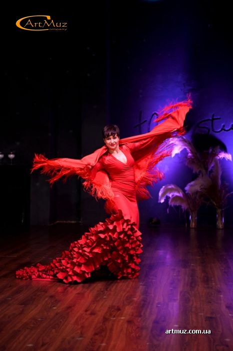 Натали Сис — фламенко-шоу на праздник, корпоратив, свадьбу в Киеве